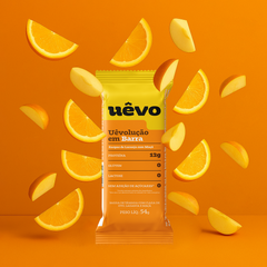 Uêvolução em Barra - Raspas de Laranja com Maçã 54g - 10un