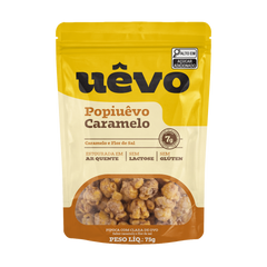Pipoca Proteica Uêvo Caramelo com Flor de Sal - 75g