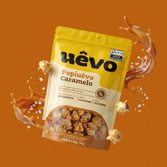 Pipoca Proteica Uêvo Caramelo com Flor de Sal - 75g