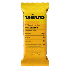 Uêvolução em Barra - Proteína Uêvo - Banana com Avelã - 10un