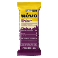 Uêvolução em Barra - Amendoim com Amora - Cobertura de Chocolate Branco 29g
