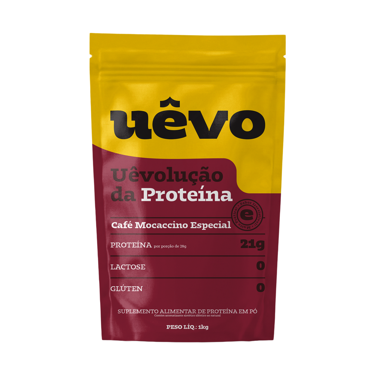 Proteína Uêvo 1Kg - Café Mocaccino