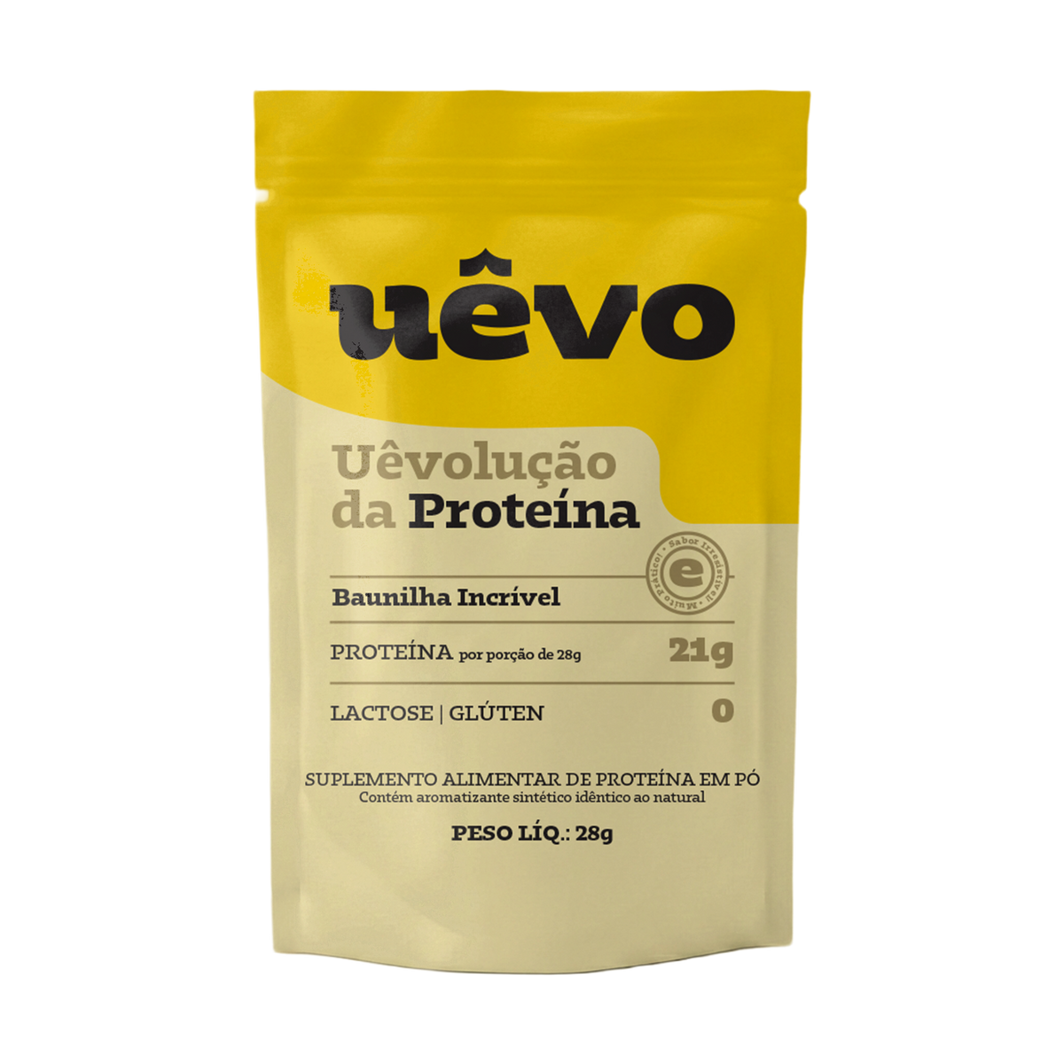 Proteína Uêvo 28g - Baunilha