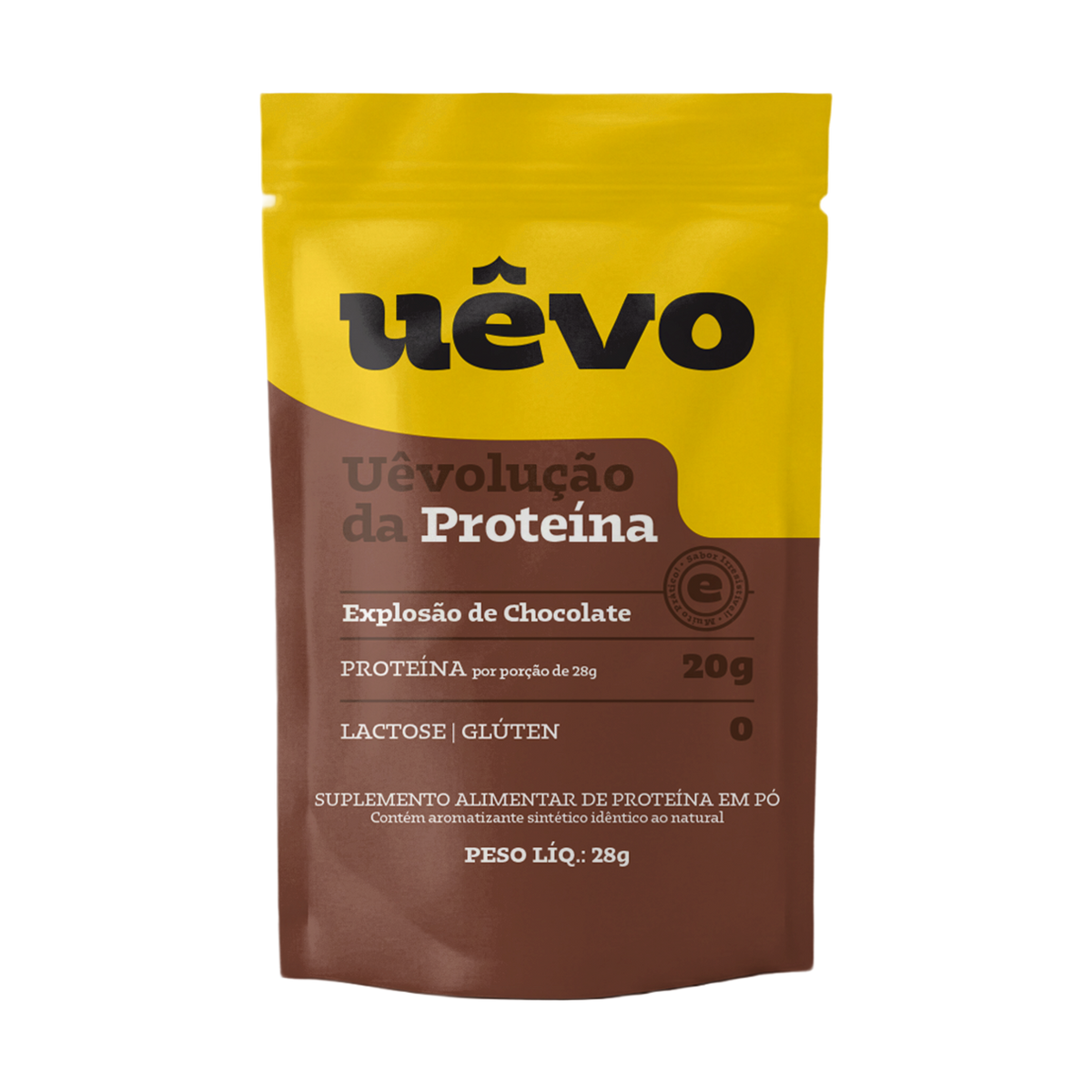 Proteína Uêvo 28g - Chocolate