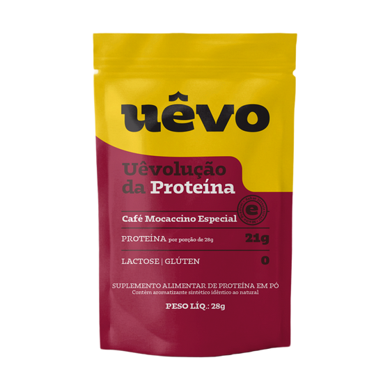 Proteína Uêvo 28g - Café Mocaccino