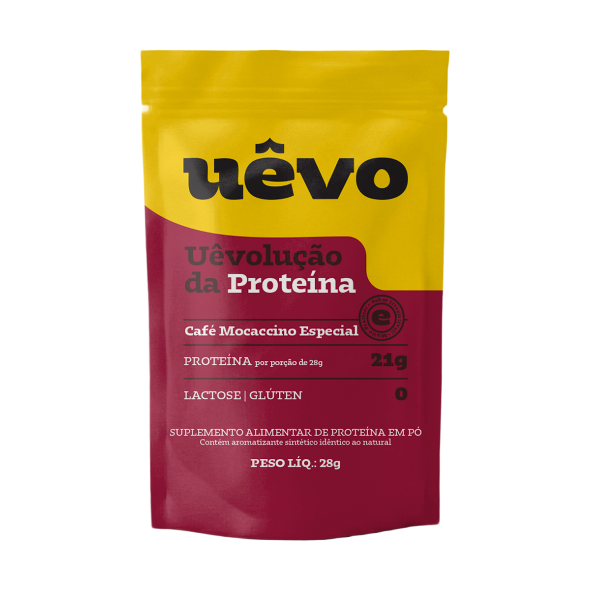 Proteína Uêvo 28g - Café Mocaccino