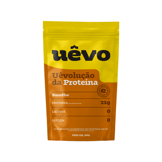 Proteína Uêvo 420g - Banoffee