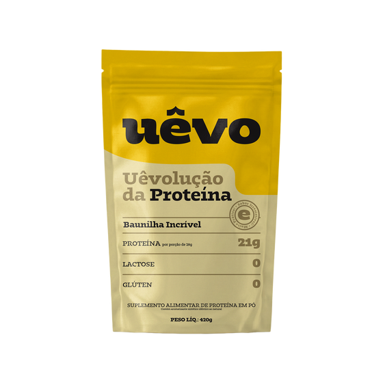 Proteína Uêvo 420g - Baunilha
