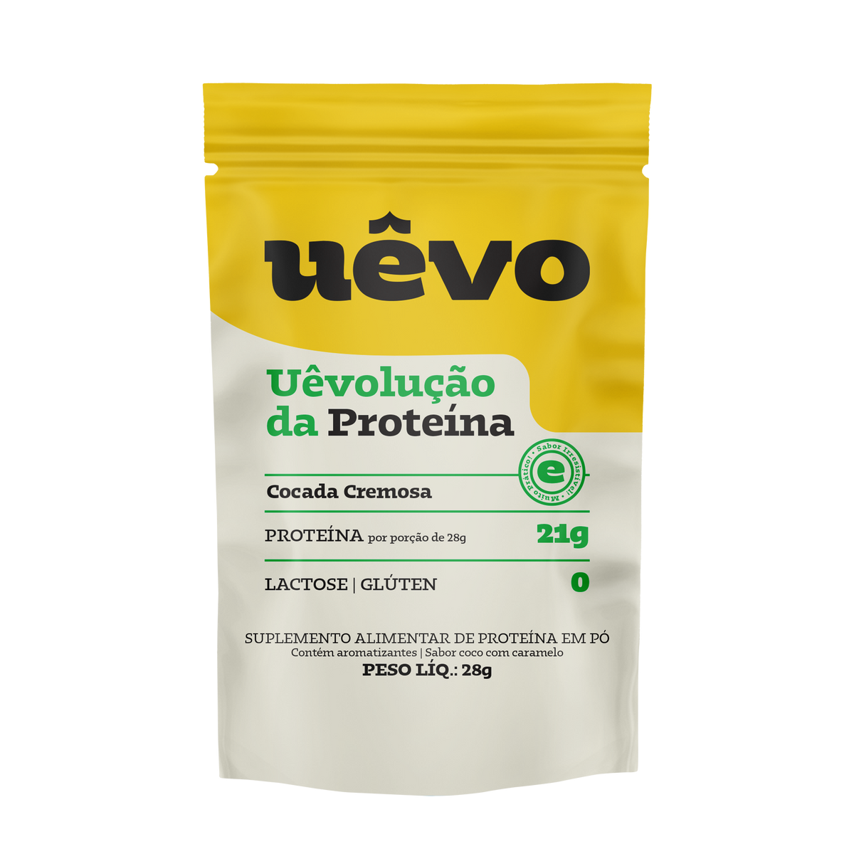 Proteína Uêvo 28g - Cocada Cremosa
