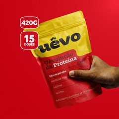 Proteína Uêvo 420g - Morango