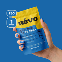 Proteína Uêvo 28g - Cookies and Cream