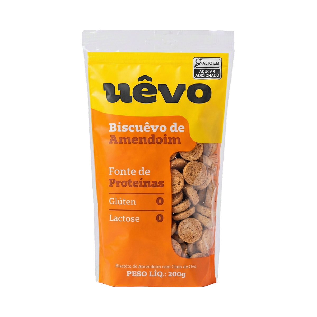 Biscuêvo de Amendoim - 200g