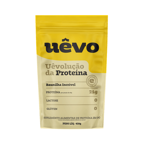 Proteína Uêvo 420g - Baunilha